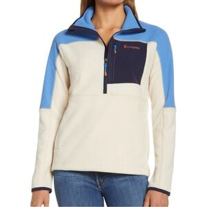 Cotopaxi Dorado Half Zip Fleece Pullover Women’s Small Colorblock Outdoor Hiking
